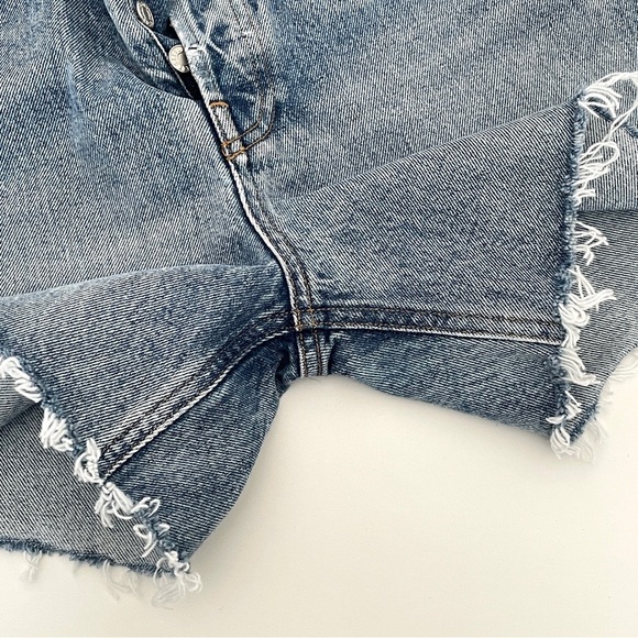 Agolde Riley High Rise Shorts - Picture 10 of 10